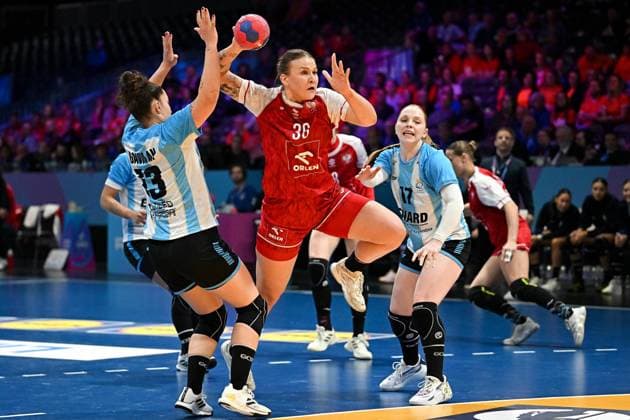 2025.12.04 Rotterdam pilka reczna kobiet Mistrzostwa Swiata Argentyna - Polska N z Natalia Pankowska Foto Lukasz Laskowski PressFocus 2025.12.04 Rotterdam IHF WomenÕs Handball World Championship, WM, Weltmeisterschaft Argentina v Poland Natalia Pankowska Credit: Lukasz Laskowski PressFocus NEWSPIX.PL --- newspix.pl 
