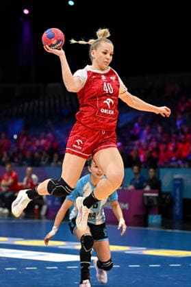 2025.12.04 Rotterdam pilka reczna kobiet Mistrzostwa Swiata Argentyna - Polska N z Daria Michalak Foto Lukasz Laskowski PressFocus 2025.12.04 Rotterdam IHF WomenÕs Handball World Championship, WM, Weltmeisterschaft Argentina v Poland Daria Michalak Credit: Lukasz Laskowski PressFocus NEWSPIX.PL --- newspix.pl 