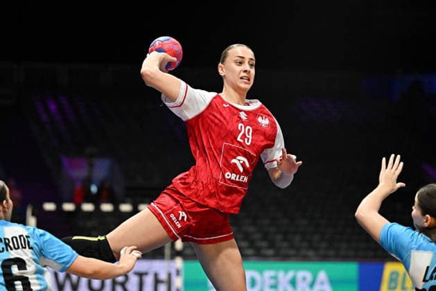 2025.12.04 Rotterdam pilka reczna kobiet Mistrzostwa Swiata Argentyna - Polska N z Katarzyna Cygan Foto Lukasz Laskowski PressFocus 2025.12.04 Rotterdam IHF WomenÕs Handball World Championship, WM, Weltmeisterschaft Argentina v Poland Katarzyna Cygan Credit: Lukasz Laskowski PressFocus NEWSPIX.PL --- newspix.pl 