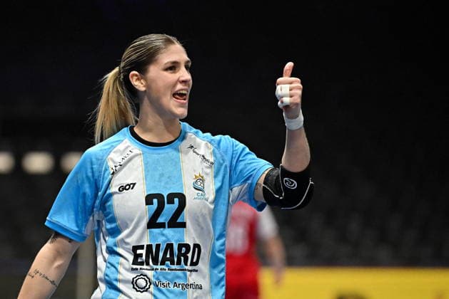 2025.12.04 Rotterdam pilka reczna kobiet Mistrzostwa Swiata Argentyna - Polska N z Elke Josselinne Karsten Foto Lukasz Laskowski PressFocus 2025.12.04 Rotterdam IHF WomenÕs Handball World Championship, WM, Weltmeisterschaft Argentina v Poland Elke Josselinne Karsten Credit: Lukasz Laskowski PressFocus NEWSPIX.PL --- newspix.pl 