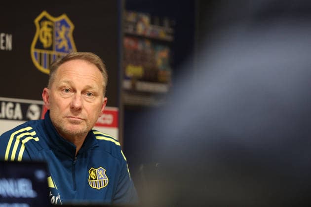 Football, 3rd division, 1. FC Saarbrücken, Press conference