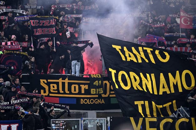 Db Bologna 04 12 2025 - Coppa Italia Bologna-Parma foto Daniele Buffa Image nella foto: tifosi Bologna 