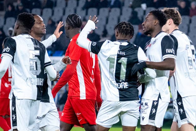 04 12 2025, Basel, St Jakob Park, Swiss Cup FC Grand Saconnex FC Basel, celebrates after scoring from BÃ nie TraorÃ 11 Basel Basel Basel St Jakob Park Basel Switzerland Copyright: xJustPictures.ch PascalxvonxBürenx jp-en-PaVoB-_VB_5696
