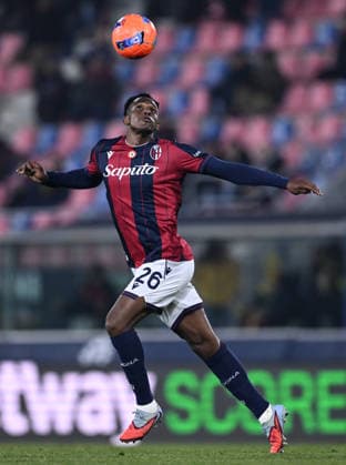Mg Bologna 04 12 2025 - Coppa Italia Bologna-Parma foto Matteo Gribaudi Image nella foto: Jhon Lucumi 