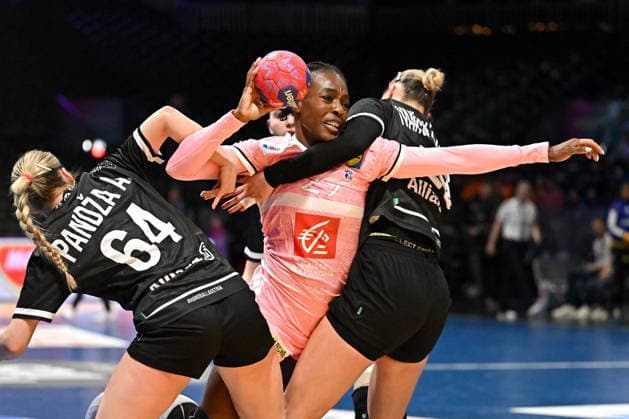 2025.12.04 Rotterdam pilka reczna kobiet Mistrzostwa Swiata Francja - Austria N z Onacia Ondono Foto Lukasz Laskowski PressFocus 2025.12.04 Rotterdam IHF WomenÕs Handball World Championship, WM, Weltmeisterschaft France v Austria Onacia Ondono Credit: Lukasz Laskowski PressFocus NEWSPIX.PL --- newspix.pl 