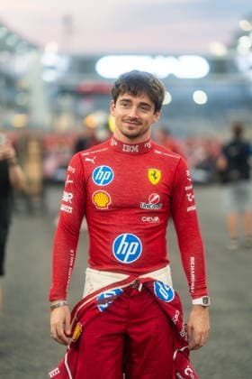 December 4, 2025, Abu Dhabi, United Arab Emirates: Scuderia Ferrari HP F1 Team s Monegasque driver Charles Leclerc before the team photo at the Formula 1 Abu Dhabi Grand Prix 2025. Abu Dhabi United Arab Emirates - ZUMAs197 20251204_aaa_s197_165 Copyright: xLucaxMartinix