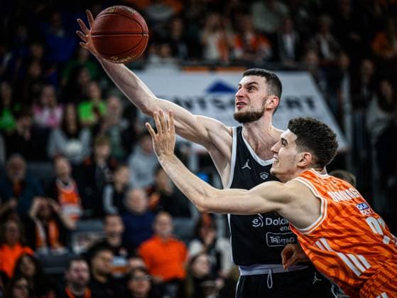 Basketball, EuroCup, ratiopharm ulm - Dolomiti Energia Trento