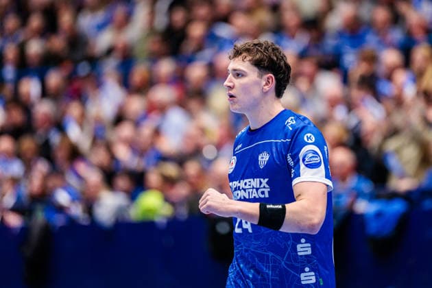 GER, TBV Lemgo Lippe vs SG Flensburg Handewitt, Handball, 1 Bundesliga, Matchday 15, Season 2025 2026, 04 12 2025 GER, TBV Lemgo Lippe vs SG Flensburg Handewitt, Handball, 1 Bundesliga, Matchday 15, Season 2025 2026, 04 12 2025 Lemgo Copyright: xEibner-Pressefoto JanxRollingerx EP_JSK