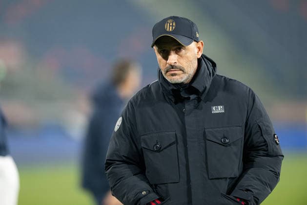 Foto IPP Damiano Fiorentini Bologna 04 12 2025 Calcio Coppa Italia 2025-2026 partita: Bologna-Parma nella foto: Vincenzo Italiano Italy Photo Press World Copyright italy ITALY  Copyright: xR4924_italyphotopressx