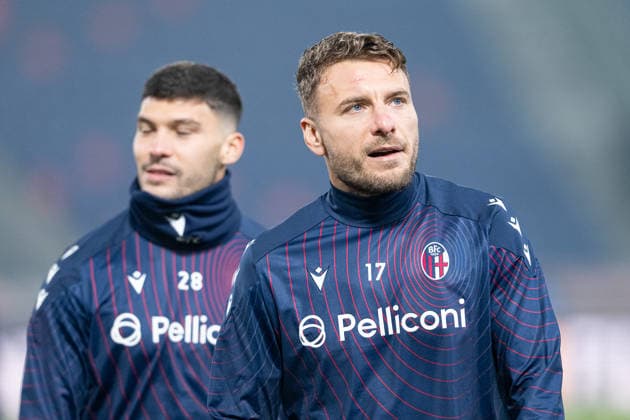 Foto IPP Damiano Fiorentini Bologna 04 12 2025 Calcio Coppa Italia 2025-2026 partita: Bologna-Parma nella foto: Ciro Immobile Italy Photo Press World Copyright italy ITALY  Copyright: xR4924_italyphotopressx