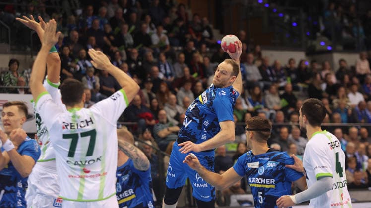 Stuttgart , Handball Daikin HBL Bundesliga TVB Stuttgart vs HSG Wetzlar , Lenny Rubin TVB