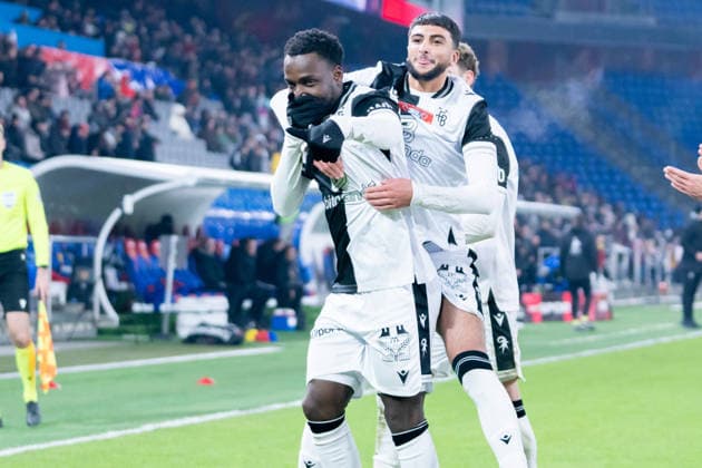 04 12 2025, Basel, St Jakob Park, Swiss Cup FC Grand Saconnex FC Basel, celebrates after scoring Philip Otele 7 Basel Basel St Jakob Park Basel Switzerland Copyright: xJustPictures.ch PascalxvonxBürenx jp-en-PaVoB-_PVB4813-1