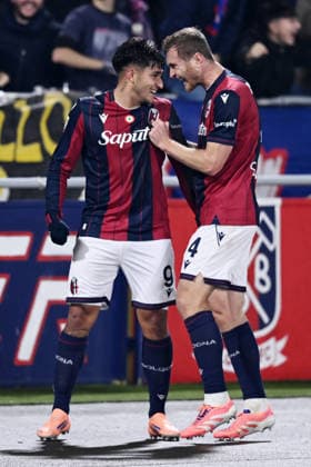 Db Bologna 04 12 2025 - Coppa Italia Bologna-Parma foto Daniele Buffa Image nella foto: esultanza gol Santiago Castro 