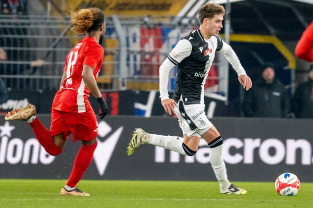 04 12 2025, Basel, St Jakob Park, Swiss Cup FC Grand Saconnex FC Basel, Andrej Bacanin 14 Basel Basel St Jakob Park Basel Switzerland Copyright: xJustPictures.ch PascalxvonxBürenx jp-en-PaVoB-_VB_5726-1A