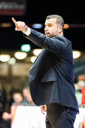 04 12 2025, xomx, Basketball EuroCup, Niners Chemnitz Turk Telekom v l ERDEM CAN Turk Telekom Ankara Head Coach Portrait, Portraet, Chemnitz