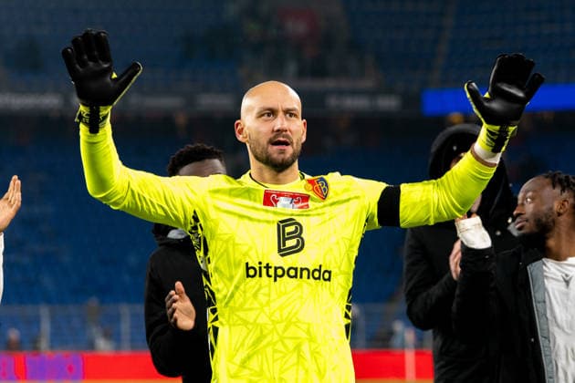 04 12 2025, Basel, St Jakob Park, Swiss Cup FC Grand Saconnex FC Basel, Mirko Salvi 13 Basel after the game Basel St Jakob Park Basel Switzerland Copyright: xJustPictures.ch PascalxvonxBürenx jp-en-PaVoB-_VB_5862-1