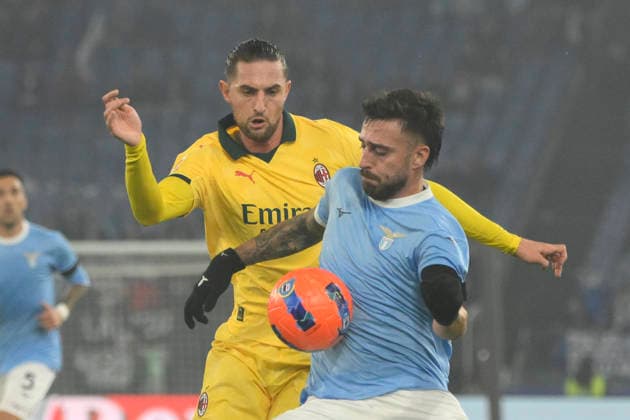 Football, Italy, Coppa Italia, Lazio Roma - AC Milan