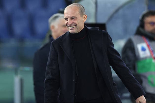 CALCIO - Coppa Italia - SS Lazio vs AC Milan Rome, Italy - December 4, 2025: Massimiliano Allegri coach of Milan during the Coppa Italia 2025-2026 round of 16 - football match between SS Lazio vs AC Milan at Olympic Stadium. Rome Italy  Copyright: xIPAxSport ABACAx