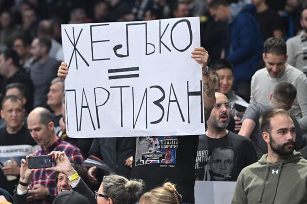 PARTIZAN vs BAYERN MUNCHEN SUPPORTERS basketball Partizan vs Bayern Munchen Euroleague, Beogradska arena, Belgrade 04.12.2025 Foto: BASKETBALL, EUROLEAGUE, PARTIZAN, BAYERN MUNCHEN Belgrade Belgrade arena Serbia Copyright: xMarkoxMetlas xMNxPressx