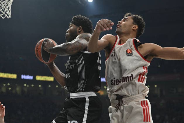 PARTIZAN vs BAYERN MUNCHEN TYRIQUE JONES Tajrik Dzons basketball Partizan vs Bayern Munchen Euroleague, Beogradska arena, Belgrade 04.12.2025 Foto: BASKETBALL, EUROLEAGUE, PARTIZAN, BAYERN MUNCHEN Belgrade Belgrade arena Serbia Copyright: xMarkoxMetlas xMNxPressx