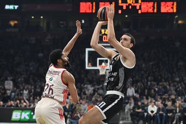 PARTIZAN vs BAYERN MUNCHEN ALEKSEJ POKUSEVSKI basketball Partizan vs Bayern Munchen Euroleague, Beogradska arena, Belgrade 04.12.2025 Foto: BASKETBALL, EUROLEAGUE, PARTIZAN, BAYERN MUNCHEN Belgrade Belgrade arena Serbia Copyright: xMarkoxMetlas xMNxPressx