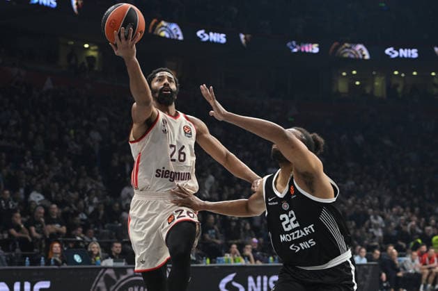 PARTIZAN vs BAYERN MUNCHEN SPENCER DINWIDDIE Spenser Dinvidi basketball Partizan vs Bayern Munchen Euroleague, Beogradska arena, Belgrade 04.12.2025 Foto: BASKETBALL, EUROLEAGUE, PARTIZAN, BAYERN MUNCHEN Belgrade Belgrade arena Serbia Copyright: xMarkoxMetlas xMNxPressx
