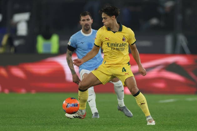 December 4, 2025, Rome, Lazio, Italy: Samuele Ricci of Milan during Coppa Italia soccer match round of 16 between SS Lazio and AC Milan at Stadio Olimpico on October 26, 2025 in Rome , Italy. Rome Italy - ZUMAl131 20251204_zsp_l131_015 Copyright: xCiroxDexLucax