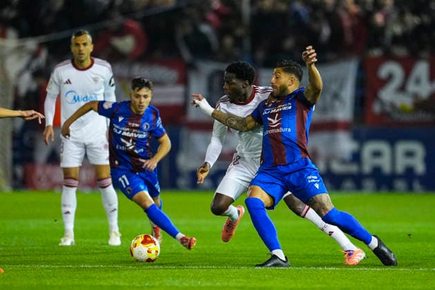 Football, Spain, Copa del Rey, CD Extremadura - FC Sevilla
