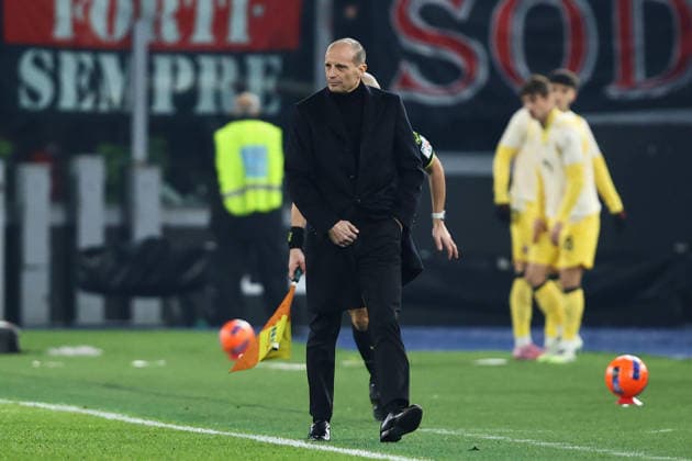 December 4, 2025, Rome, Italy: Massimiliano Allegri head coach of Milan during the Italian Cup round of 16 soccer match between SS Lazio and AC Milan at Olimpico Stadium in Rome, Italy, 04 December 2025. ANSA FEDERICO PROIETTI. Soccer: Coppa Italia; Lazio-Milan  - ZUMAa110 20251204_zaf_a110_044 Copyright: xFedericoxProiettix