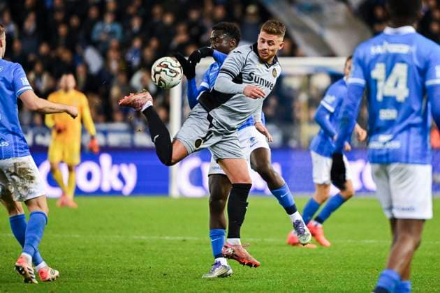 KRC Genk v RSC Anderlecht - Belgian Croky Cup GENK, BELGIUM - DECEMBER 04 : Hazard Thorgan midfielder of RSC Anderlecht in action during the Belgian Croky Cup round of 16 match between KRC Genk and RSC Anderlecht on December 4, 2025 in Genk, Belgium, 04 12 2025 Genk Belgium  Copyright: xVincentxKalutx