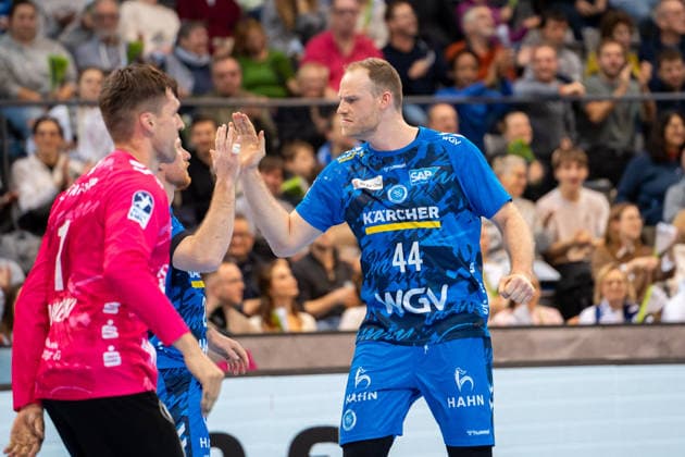 Handball I Men I Season 2025 2026 I Bundesliga I 11 Matchday I TVB Stuttgart HSG Wetzlar I 04 12 2025 Lenny Rubin 44, TVB Stuttgart Stuttgart Porsche Arena Baden Württemberg Germany Copyright: xLobeca MaxxPetershansx