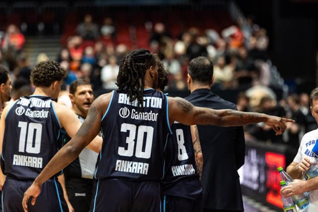 GER, BKT EuroCup, Season 2025 2026, Niners Chemnitz Turk Telekom Ankara 04 12 2025, Messe, Chemnitz, GER, BKT EuroCup, Season 2025 2026, Niners Chemnitz Turk Telekom Ankara Kris Bankston Turk Telekom Ankara 30 Photo Alexander Trienitz Chemnitz Messe Sachsen Germany