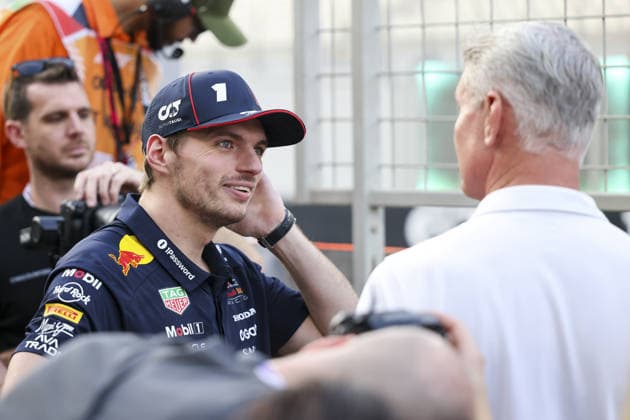 ABU DHABI, UNITED ARAB EMIRATES - DECEMBER 4: Max Verstappen of the Netherlands and Oracle Red Bull Racing looks on during previews ahead of the F1 Grand Prix of Abu Dhabi at Yas Marina Circuit on December 4, 2025 in Abu Dhabi, United Arab Emirates. (Photo by Paddocker)  Copyright: xQIANxJUNxMotorsportxMedia Paddocx Sportspressphoto_SPR70133