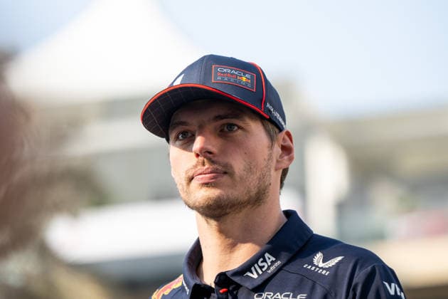Max Verstappen Oracle Red Bull Racing, Netherlands, 01 , UAE, Formula 1 World Championship, Abu Dhabi Grand Prix, Yas Marina Circuit, Media Day, 04 12 2025 UAE, Formula 1 World Championship, Abu Dhabi Grand Prix, Yas Marina Circuit, Media Day, 04 12 2025 Yas Marina Island Copyright: xEibner-Pressefoto Memmlerx EP_MMR