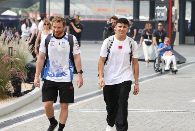 Formula 1 Etihad Airways Abu Dhabi Grand Prix 2025 05 12 2025, Yas Marina Circuit, Abu Dhabi, Formula 1 Etihad Airways Abu Dhabi Grand Prix 2025 , in the picture Isack Hadjar FRA , Visa Cash App RB Formula One Team nordphotoxGmbHx xBratic nph00250