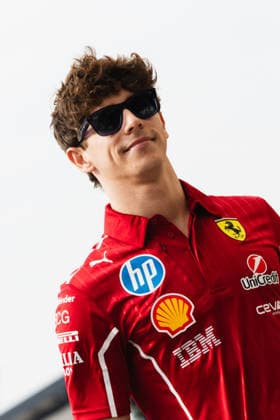 December 5, 2025, Abu Dhabi, Abu Dhabi, United Arab Emirates: ARTHUR LECLERC (Scuderia Ferrari) arriving at the paddock during Free Practice Day (Friday) at the Formula 1 Etihad Airways Abu Dhabi Prix 2025 at the Yas Marina Circuit in Abu Dhabi, United Arab Emirates Abu Dhabi United Arab Emirates - ZUMAr193 20251205_zsp_r193_012 Copyright: xSaraxRuffonix