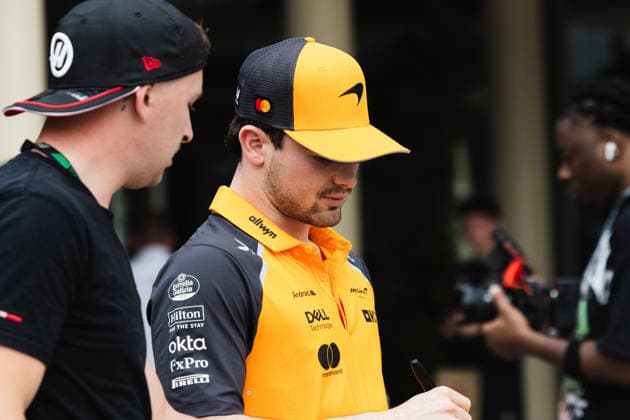 December 5, 2025, Abu Dhabi, Abu Dhabi, United Arab Emirates: PATO O WARD arriving at the paddock during Free Practice Day (Friday) at the Formula 1 Etihad Airways Abu Dhabi Prix 2025 at the Yas Marina Circuit in Abu Dhabi, United Arab Emirates Abu Dhabi United Arab Emirates - ZUMAr193 20251205_zsp_r193_029 Copyright: xSaraxRuffonix