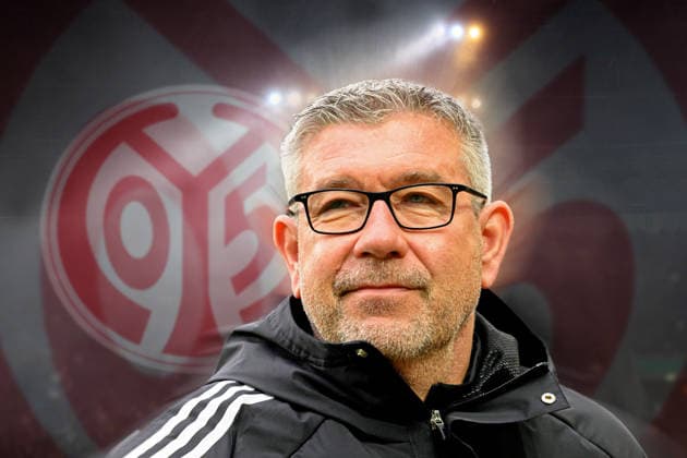 ATTENTION PHOTO MONTAGE Urs FISCHER is to become the new coach of 1 FSV Mainz according to media reports ARCHIVE PHOTO Â