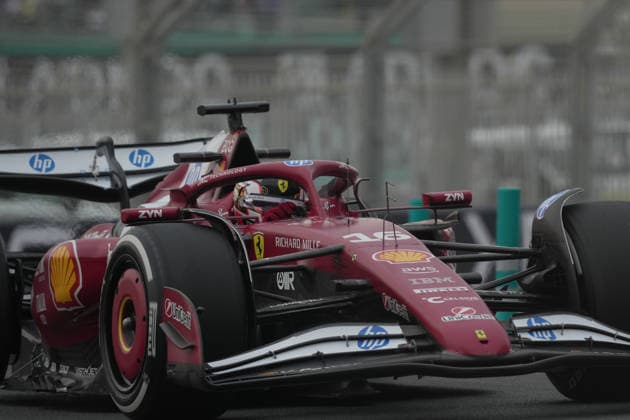 Formula 1 Etihad Airways Abu Dhabi Grand Prix 2025 05 12 2025, Yas Marina Circuit, Abu Dhabi, Formula 1 Etihad Airways Abu Dhabi Grand Prix 2025 , in the picture Charles Leclerc MCO , Scuderia Ferrari HP nordphotoxGmbHx xBratic nph00250
