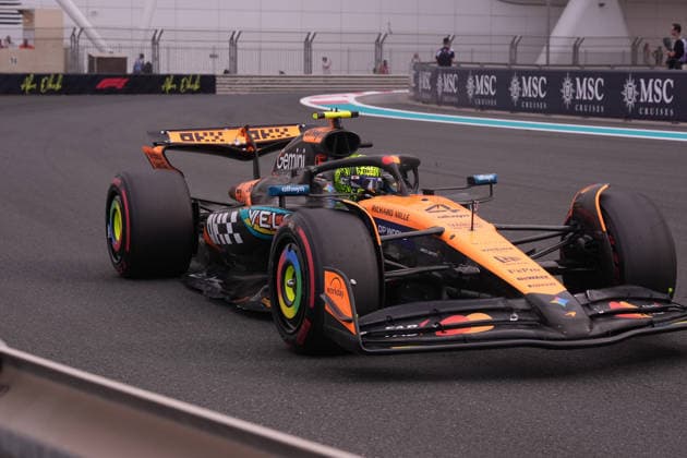 05 12 2025, Yas Marina Circuit, Abu Dhabi, Formula 1 Etihad Airways Abu Dhabi Grand Prix 2025 , in the picture Lando Norris GBR , McLaren F1 Team Photo by Hasan Bratic DeFodi Images