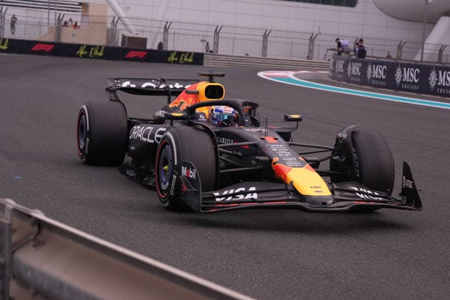 05 12 2025, Yas Marina Circuit, Abu Dhabi, Formula 1 Etihad Airways Abu Dhabi Grand Prix 2025 , in the picture Max Verstappen NLD , Oracle Red Bull Racing Photo by Hasan Bratic DeFodi Images