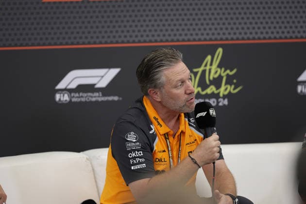 05 12 2025, Yas Marina Circuit, Abu Dhabi, Formula 1 Etihad Airways Abu Dhabi Grand Prix 2025 , in the picture Managing Director Zak Brown McLaren Formula 1 Team Photo by Hasan Bratic DeFodi Images
