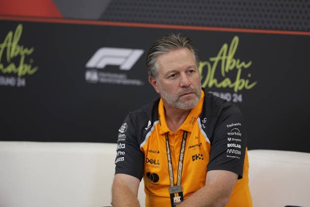 05 12 2025, Yas Marina Circuit, Abu Dhabi, Formula 1 Etihad Airways Abu Dhabi Grand Prix 2025 , in the picture Managing Director Zak Brown McLaren Formula 1 Team Photo by Hasan Bratic DeFodi Images