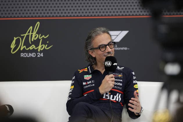 05 12 2025, Yas Marina Circuit, Abu Dhabi, Formula 1 Etihad Airways Abu Dhabi Grand Prix 2025 , in the picture Team Principal Laurent Mekies Oracle Red Bull Racing Photo by Hasan Bratic DeFodi Images