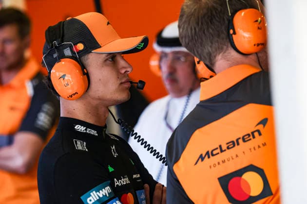 F1 - ABU DHABI GRAND PRIX 2025 NORRIS Lando (gbr), McLaren F1 Team MCL39, portrait during the 2025 Formula 1 Abu Dhabi Grand Prix, 24th round of the 2025 FIA Formula One World Championship, WM, Weltmeisterschaft from December 05 to 07, 2025 on the Yas Marina Circuit, in Abu Dhabi, United Arab Emirates - Abu DhabiUnited Arab Emirates  Copyright: xXavixBonillax