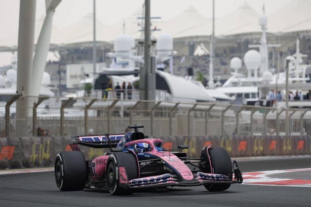 F1 - ABU DHABI GRAND PRIX 2025 61 ARON Paul (est), Alpine F1 Team Reserver Driver, action during the 2025 Formula 1 Abu Dhabi Grand Prix, 24th round of the 2025 FIA Formula One World Championship, WM, Weltmeisterschaft from December 05 to 07, 2025 on the Yas Marina Circuit, in Abu Dhabi, United Arab Emirates - Abu DhabiUnited Arab Emirates  Copyright: xDPPIx