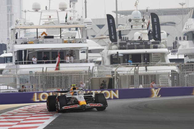 F1 - ABU DHABI GRAND PRIX 2025 40 IWASA Ayumu (jpn), Racing Bulls VCARB02, action during the 2025 Formula 1 Abu Dhabi Grand Prix, 24th round of the 2025 FIA Formula One World Championship, WM, Weltmeisterschaft from December 05 to 07, 2025 on the Yas Marina Circuit, in Abu Dhabi, United Arab Emirates - Abu DhabiUnited Arab Emirates  Copyright: xDPPIx