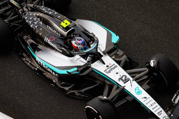 F1 - ABU DHABI GRAND PRIX 2025 12 KIMI ANTONELLI Andrea (ita), Mercedes AMG F1 Team W16, action during the 2025 Formula 1 Abu Dhabi Grand Prix, 24th round of the 2025 FIA Formula One World Championship, WM, Weltmeisterschaft from December 05 to 07, 2025 on the Yas Marina Circuit, in Abu Dhabi, United Arab Emirates - Abu DhabiUnited Arab Emirates  Copyright: xFLORENTxGOODENx