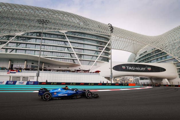 F1 - ABU DHABI GRAND PRIX 2025 46 BROWNING Luke (gbr), Williams Racing FW47, action during the 2025 Formula 1 Abu Dhabi Grand Prix, 24th round of the 2025 FIA Formula One World Championship, WM, Weltmeisterschaft from December 05 to 07, 2025 on the Yas Marina Circuit, in Abu Dhabi, United Arab Emirates - Abu DhabiUnited Arab Emirates  Copyright: xANTONINxVINCENTx