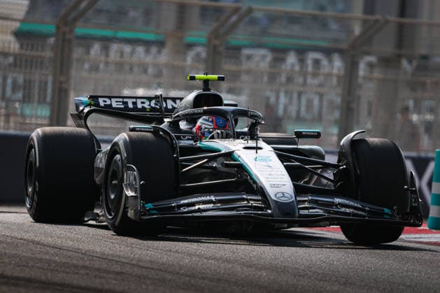 F1 - ABU DHABI GRAND PRIX 2025 12 KIMI ANTONELLI Andrea (ita), Mercedes AMG F1 Team W16, action during the 2025 Formula 1 Abu Dhabi Grand Prix, 24th round of the 2025 FIA Formula One World Championship, WM, Weltmeisterschaft from December 05 to 07, 2025 on the Yas Marina Circuit, in Abu Dhabi, United Arab Emirates - Abu DhabiUnited Arab Emirates  Copyright: xANTONINxVINCENTx